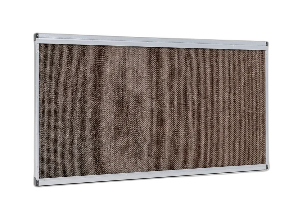 Framed cooling pad, front view