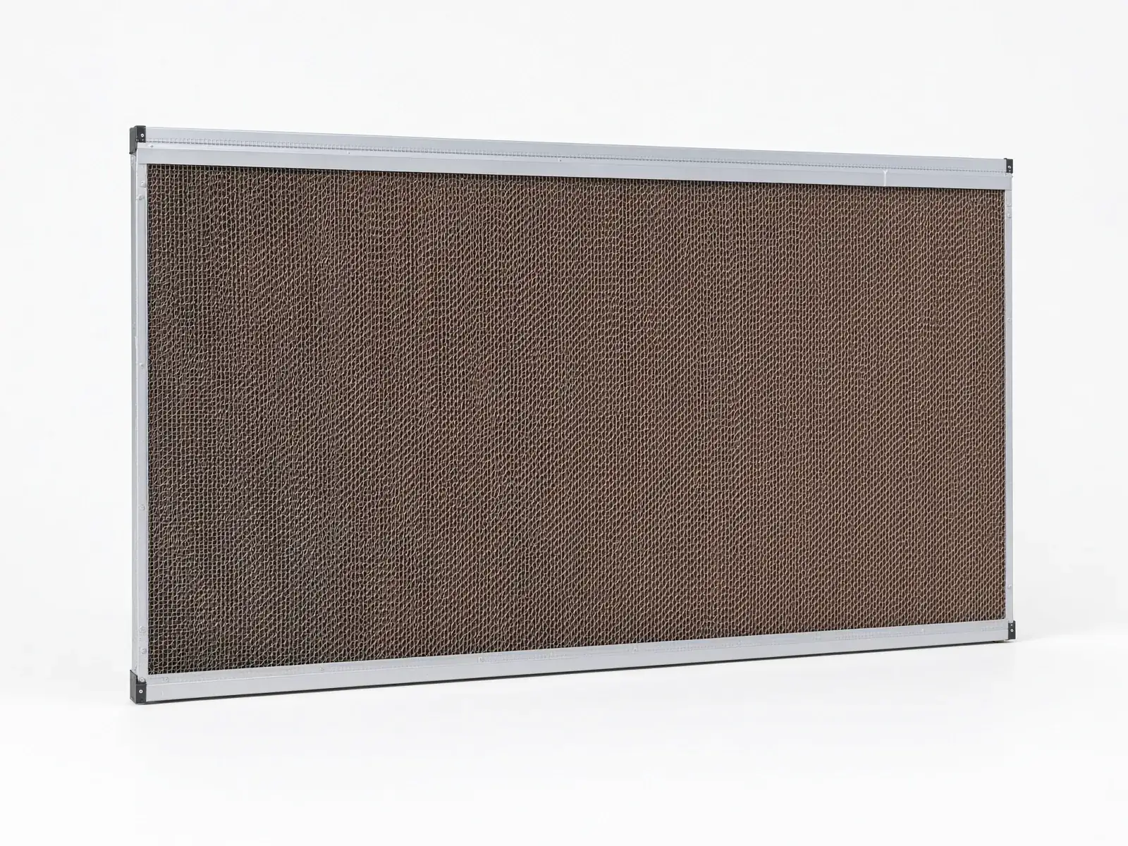 Framed cellulose cooling pad